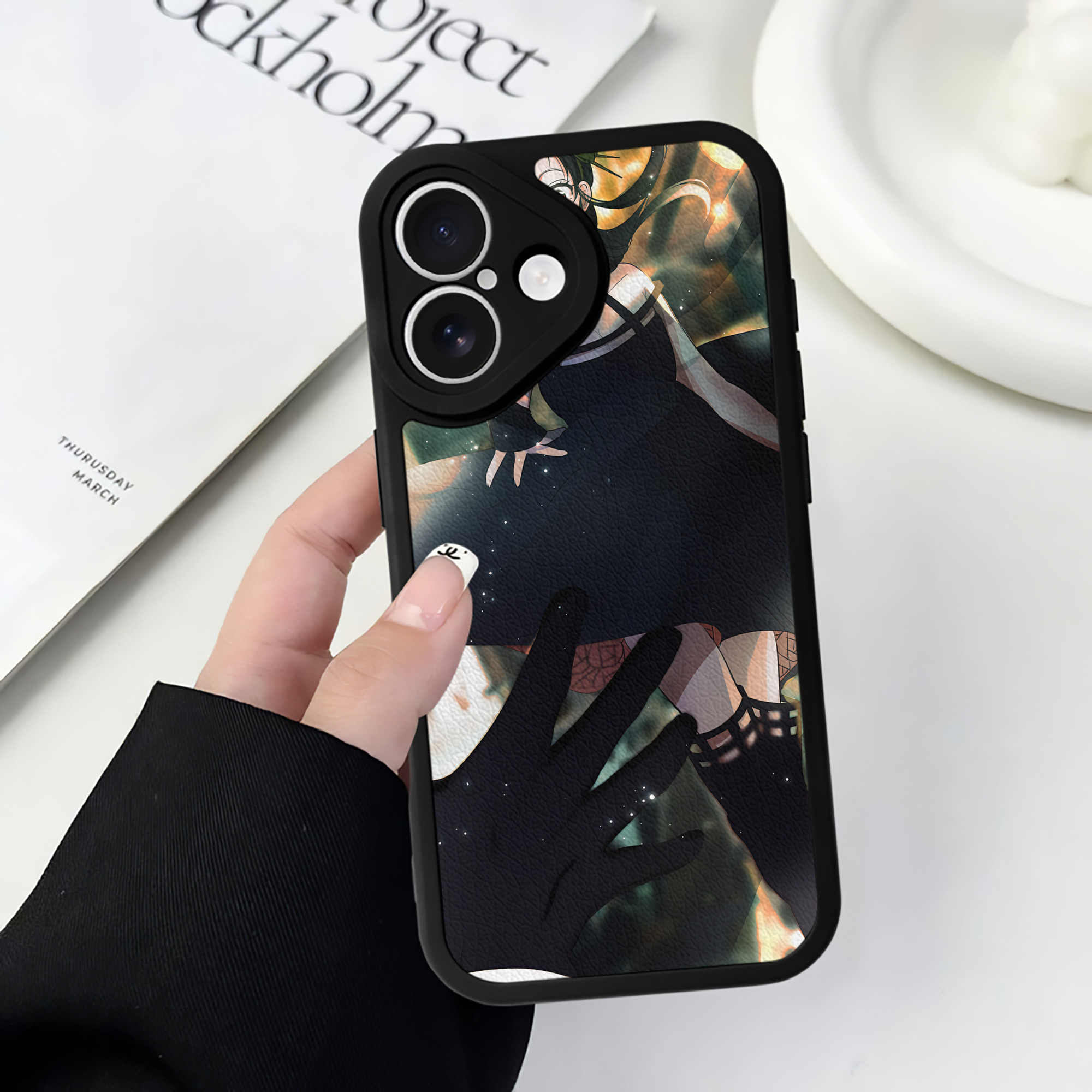 （画像用） SPY×FAMILY间谍家家酒 【iPhone 16シリーズ対応】シリコンスマホケース（レザー調） 材質：シリコン